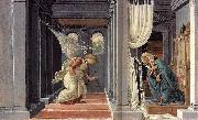 BOTTICELLI, Sandro The Annunciation fd oil painting artist